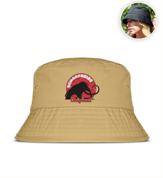 Schorfheide Mammut Original - Organic Bucket Hat mit Stick-224