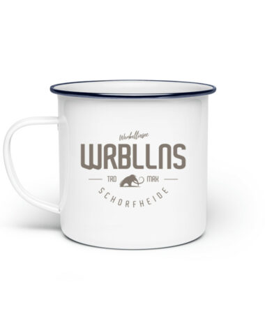 Werbellinsee Wrbllns - Emaille Tasse-3