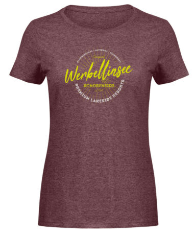 Werbellinsee Premium - Damen Melange Shirt-6805