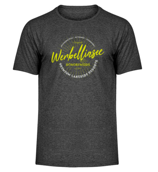 Werbellinsee Premium - Herren Melange Shirt-6808