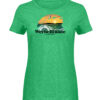 Werbellinsee Sunset - Damen Melange Shirt-6804