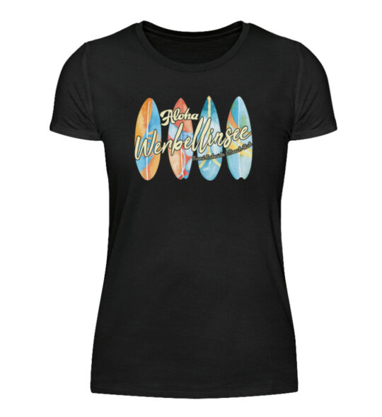 Werbellinsee Aloha - Damenshirt-16