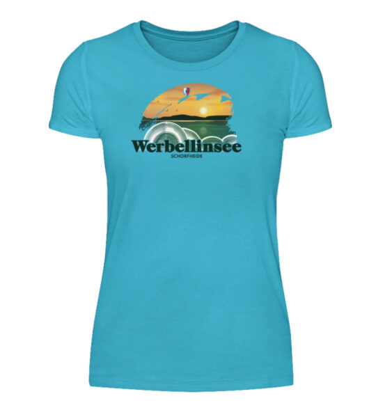 Werbellinsee Sunset - Damenshirt-2462