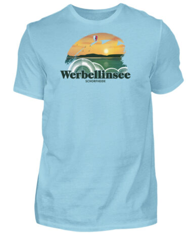Werbellinsee Sunset - Herren Shirt-674