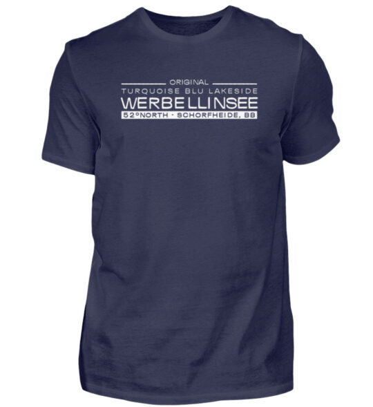 Werbellinsee Blu - Herren Shirt-198