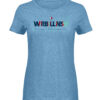 Werbellinsee Diving - Damen Melange Shirt-6806