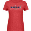 Werbellinsee Diving - Damen Melange Shirt-6802