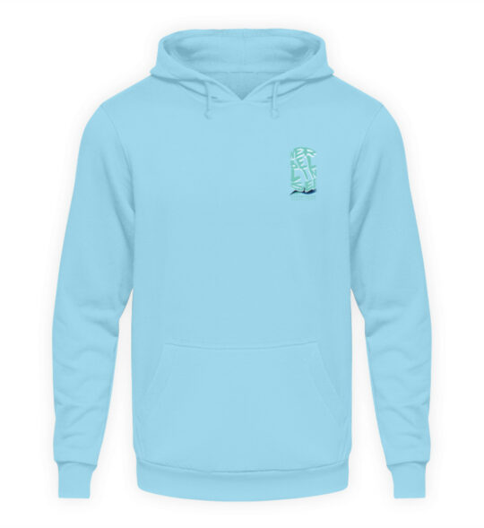 Werbellinsee Wave - Unisex Kapuzenpullover Hoodie-674