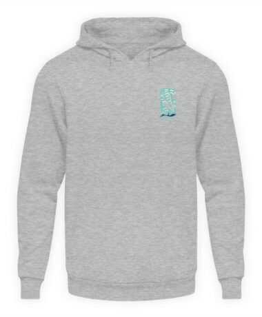 Werbellinsee Wave - Unisex Kapuzenpullover Hoodie-6807