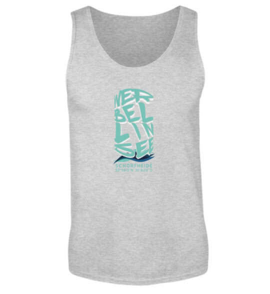 Werbellinsee Wave - Herren Tanktop-236