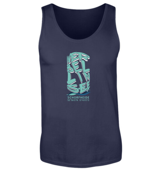 Werbellinsee Wave - Herren Tanktop-198