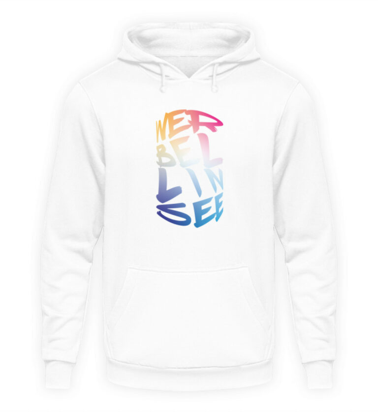 Werbellinsee Wave - Unisex Kapuzenpullover Hoodie-1478