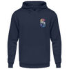 Werbellinsee Wave - Unisex Kapuzenpullover Hoodie-1698