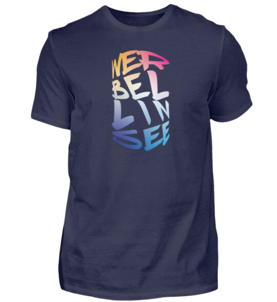 Werbellinsee Wave - Herren Premiumshirt-198