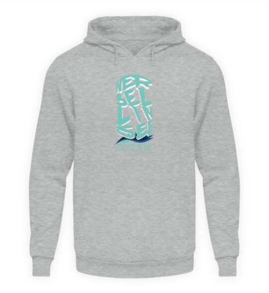 Werbellinsee Wave - Unisex Kapuzenpullover Hoodie-6807