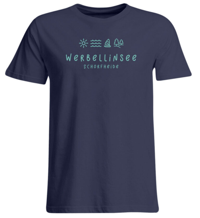 Werbellinsee Nature - Übergrößenshirt-198