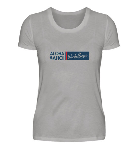 Werbellinsee Aloha&Ahoi - Damen Premiumshirt-2998