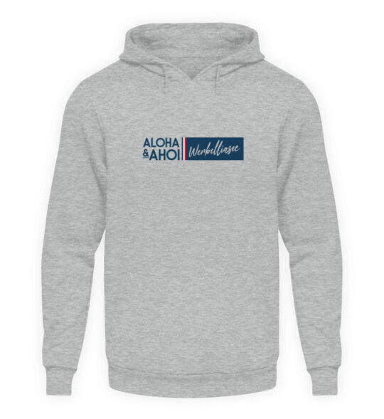 Werbellinsee Aloha&Ahoi - Unisex Kapuzenpullover Hoodie-6807