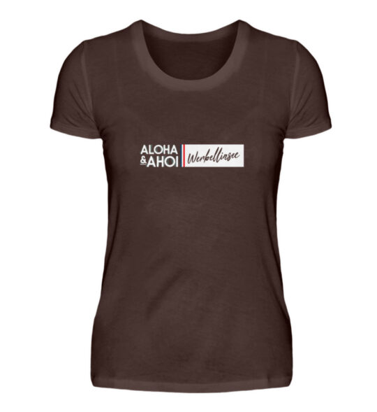 Werbellinsee Aloha&Ahoi - Damen Premiumshirt-1074