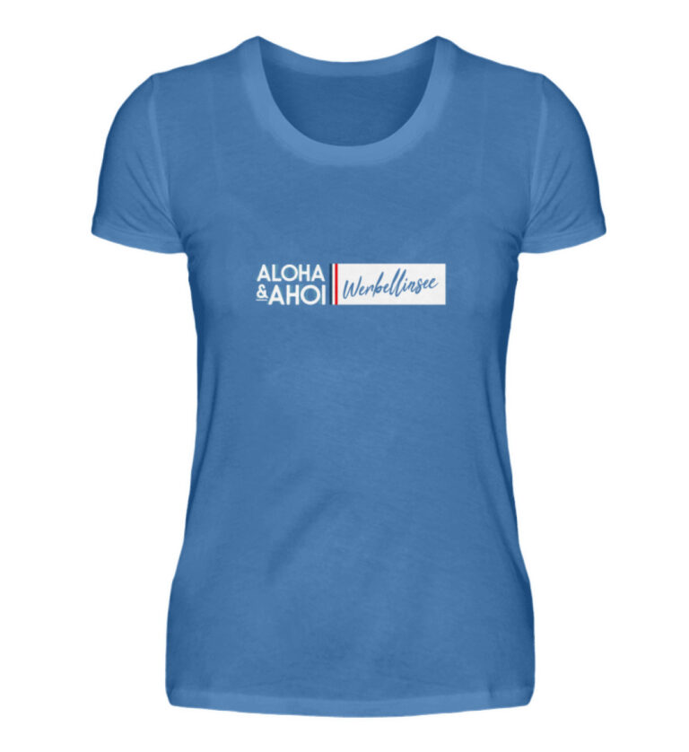 Werbellinsee Aloha&Ahoi - Damen Premiumshirt-2894