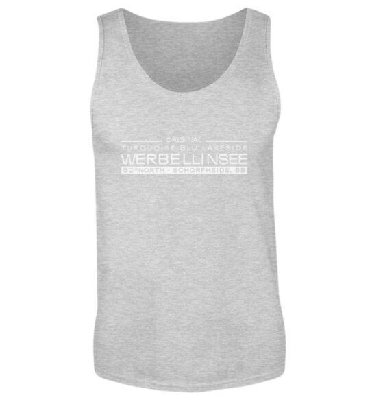 Werbellinsee Blu - Herren Tanktop-236