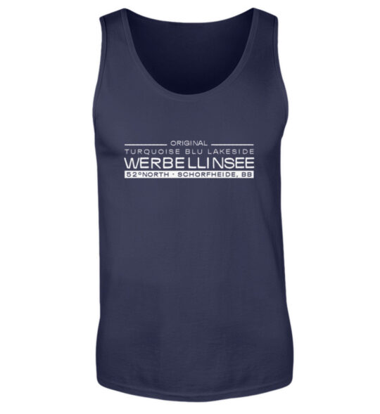 Werbellinsee Blu - Herren Tanktop-198