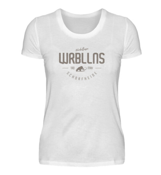 Werbellinsee Wrbllns - Damen Premiumshirt-3