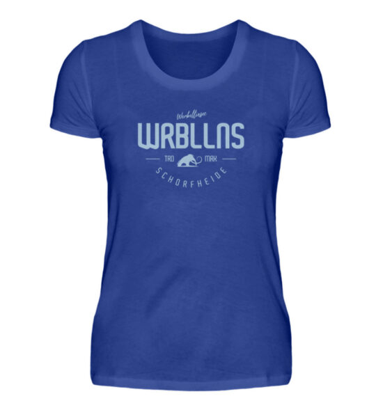Werbellinsee Wrbllns - Damen Premiumshirt-27